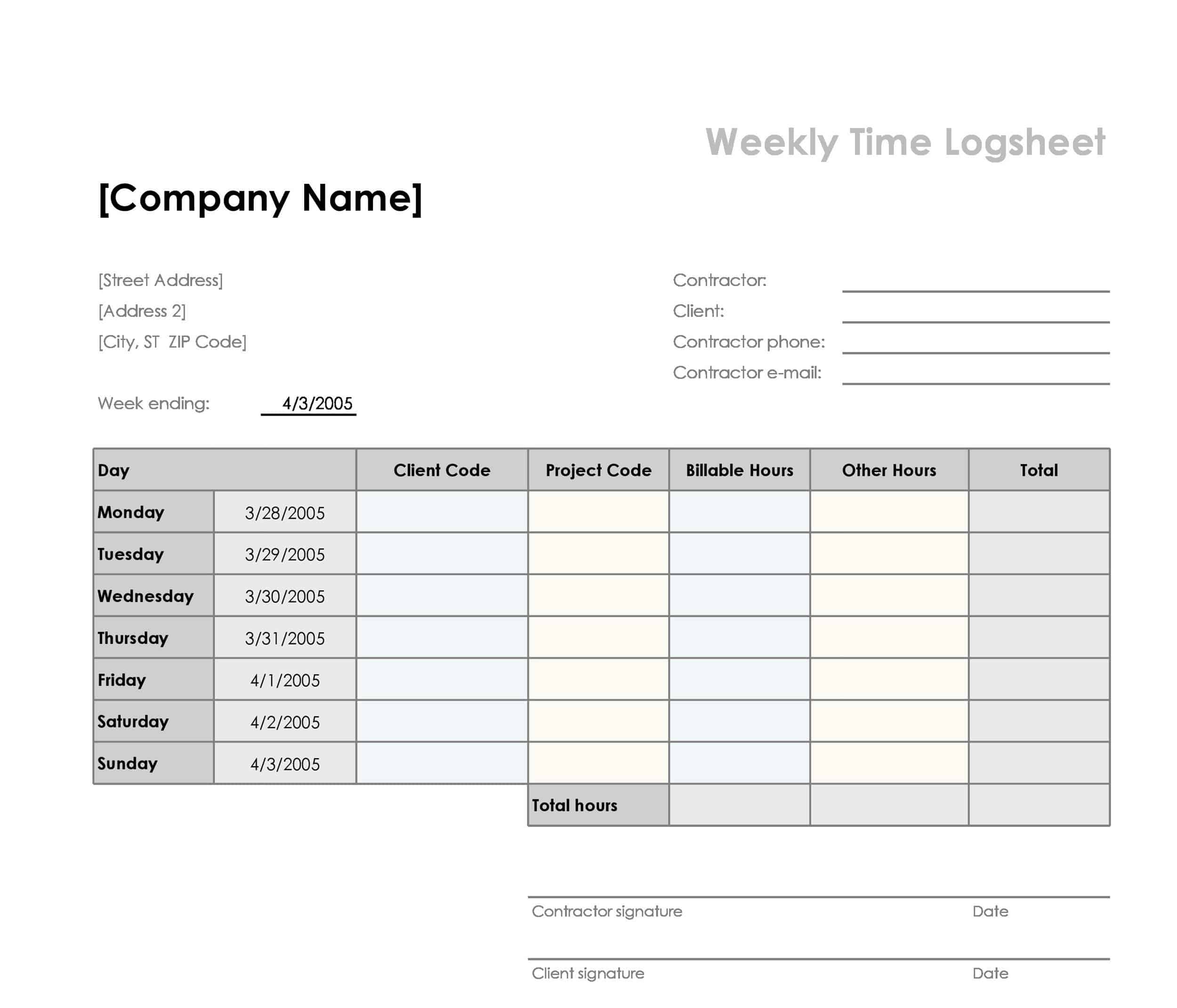 daily time tracking spreadsheet excel daily time tracking spreadsheet excel