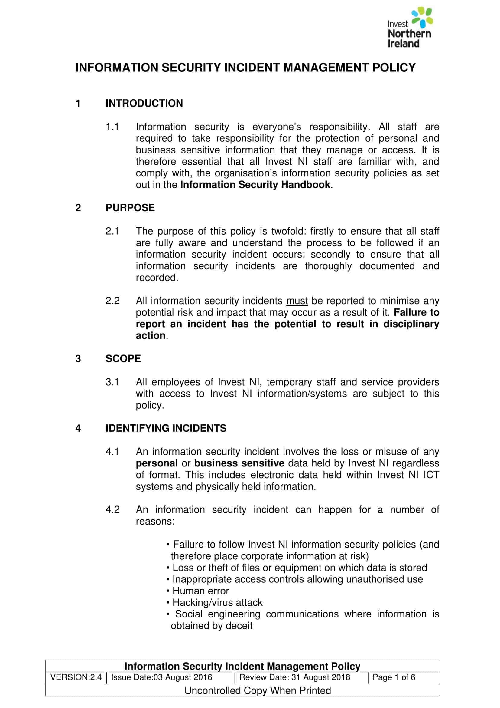 data security policy template gdpr data security policy template gdpr