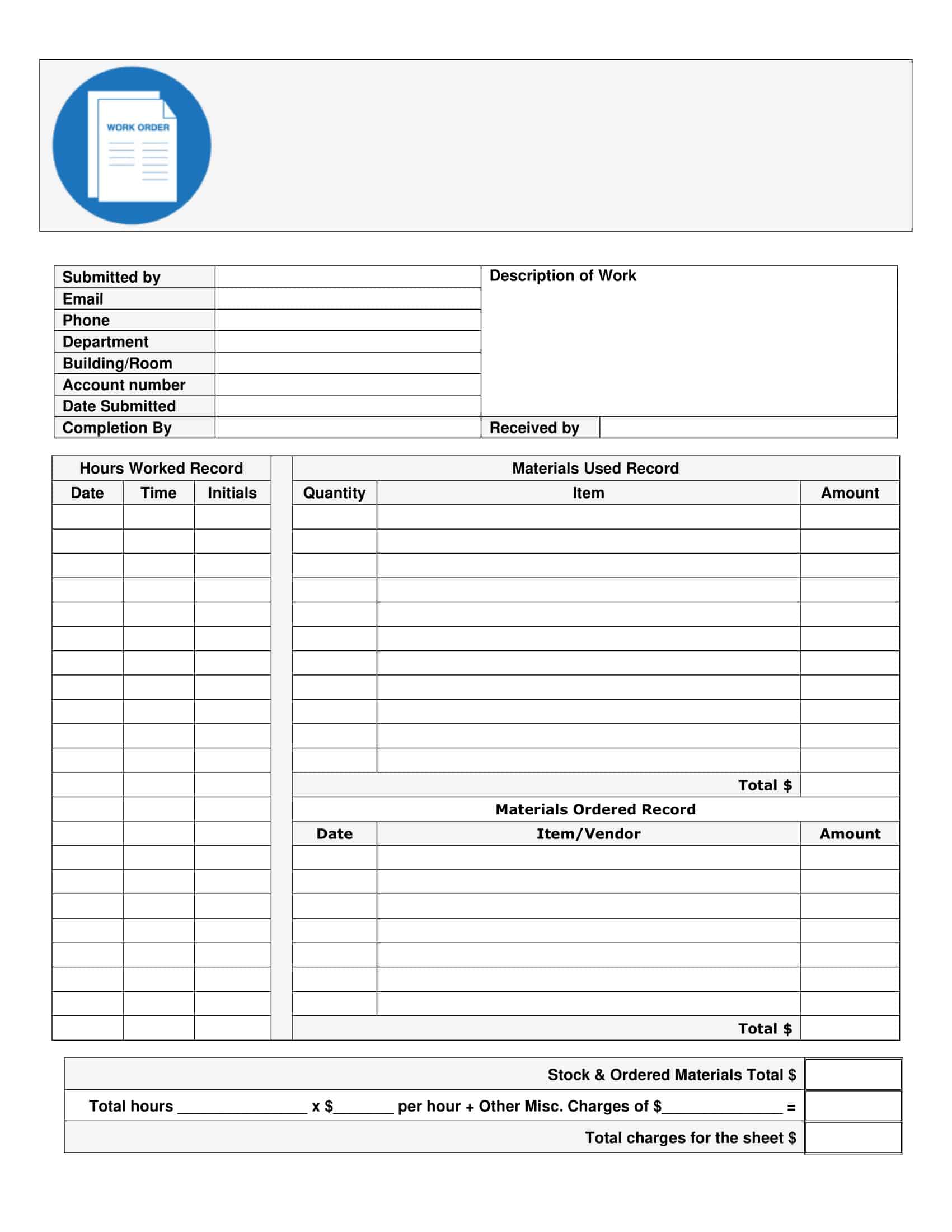 example of maintenance request form example of maintenance request form
