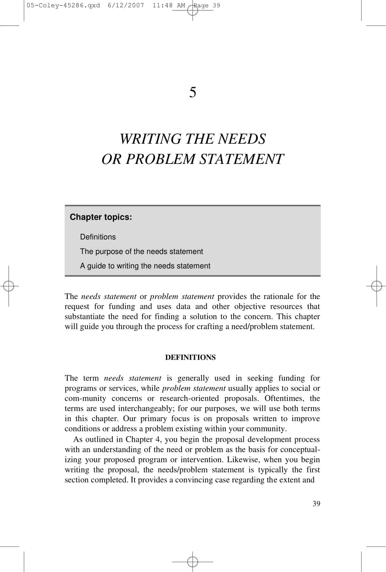 examples of problem statement examples of problem statement