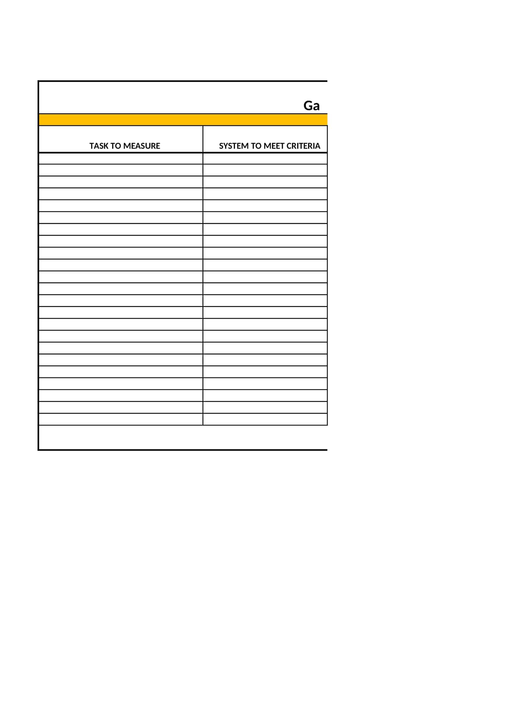 gap analysis report gap analysis report