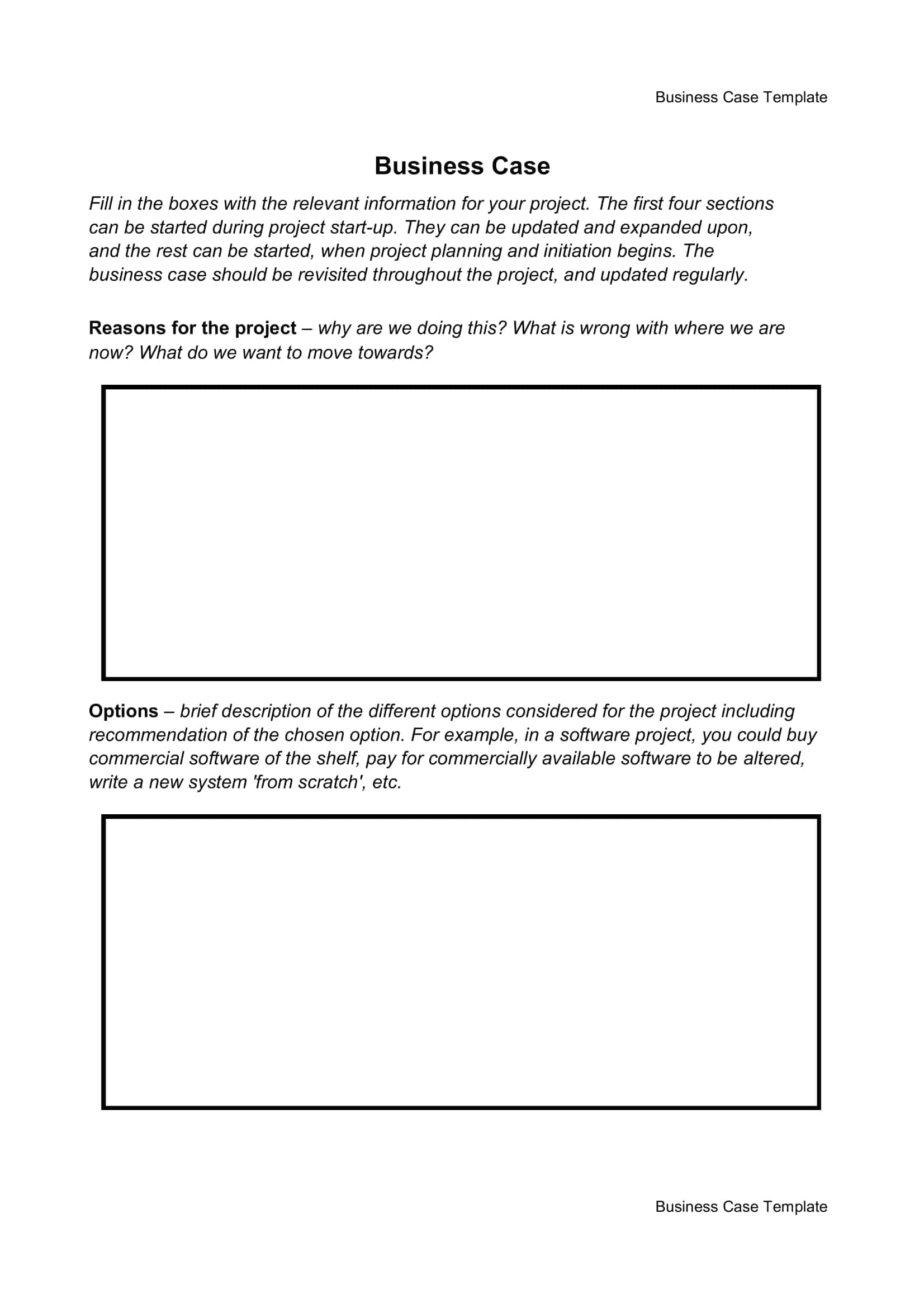 how to write a business case how to write a business case