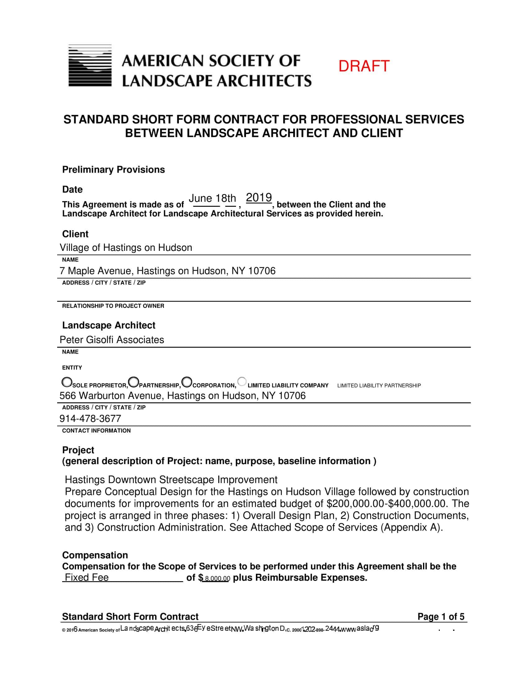 landscaping contract example landscaping contract example