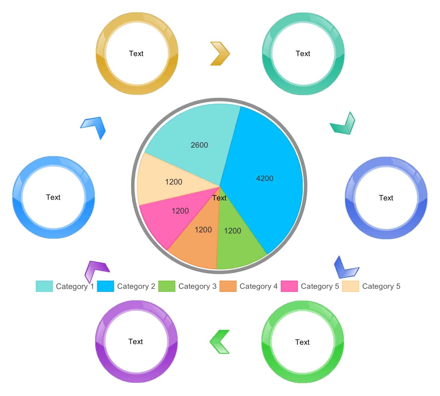 pizza pie chart template pizza pie chart template