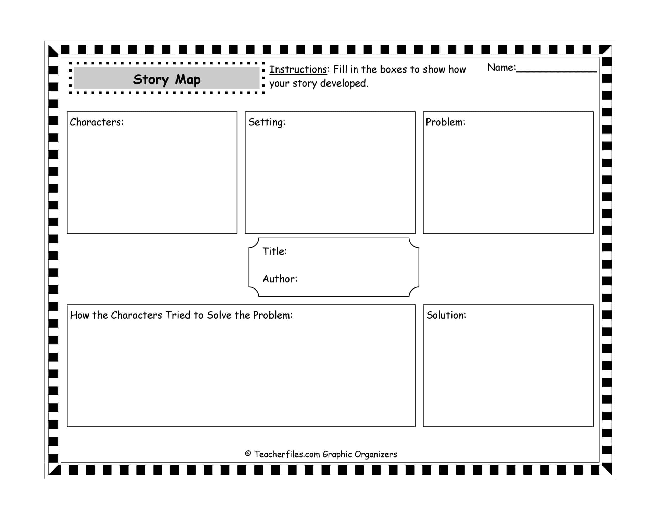 plot story map template free plot story map template free