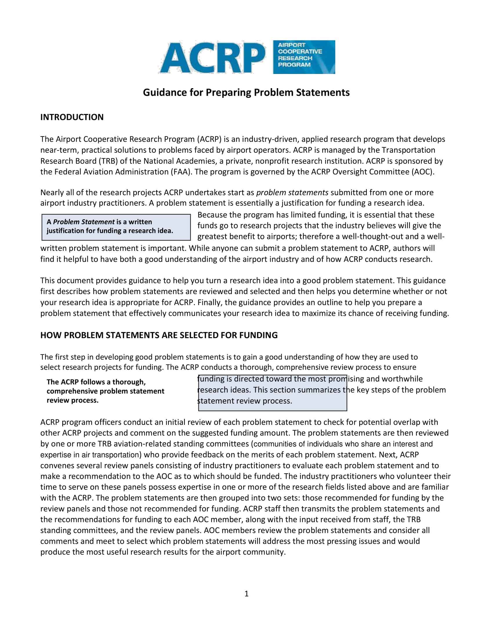 problem statement examples in business problem statement examples in business