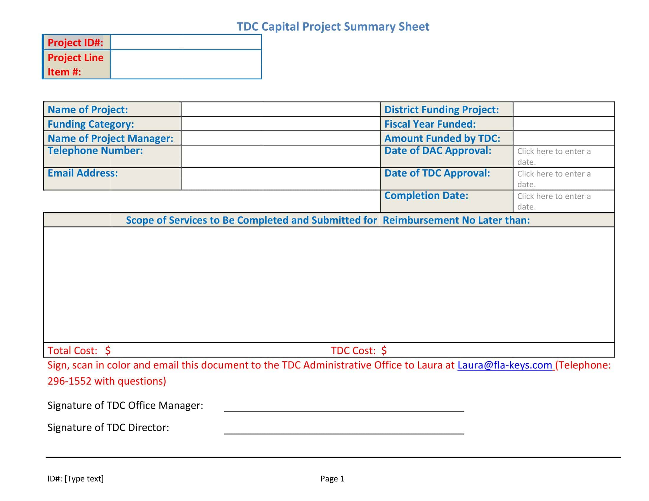 project summary excel template project summary excel template