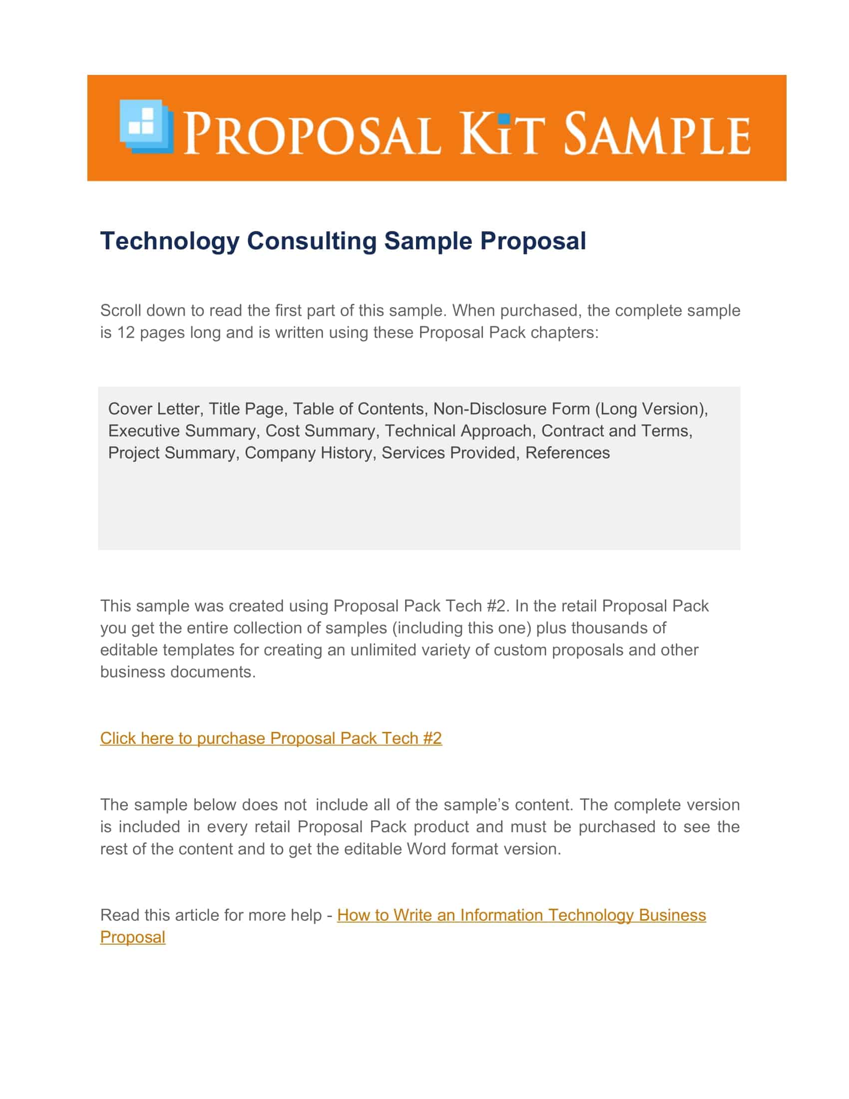 sample proposal for consulting services sample proposal for consulting services
