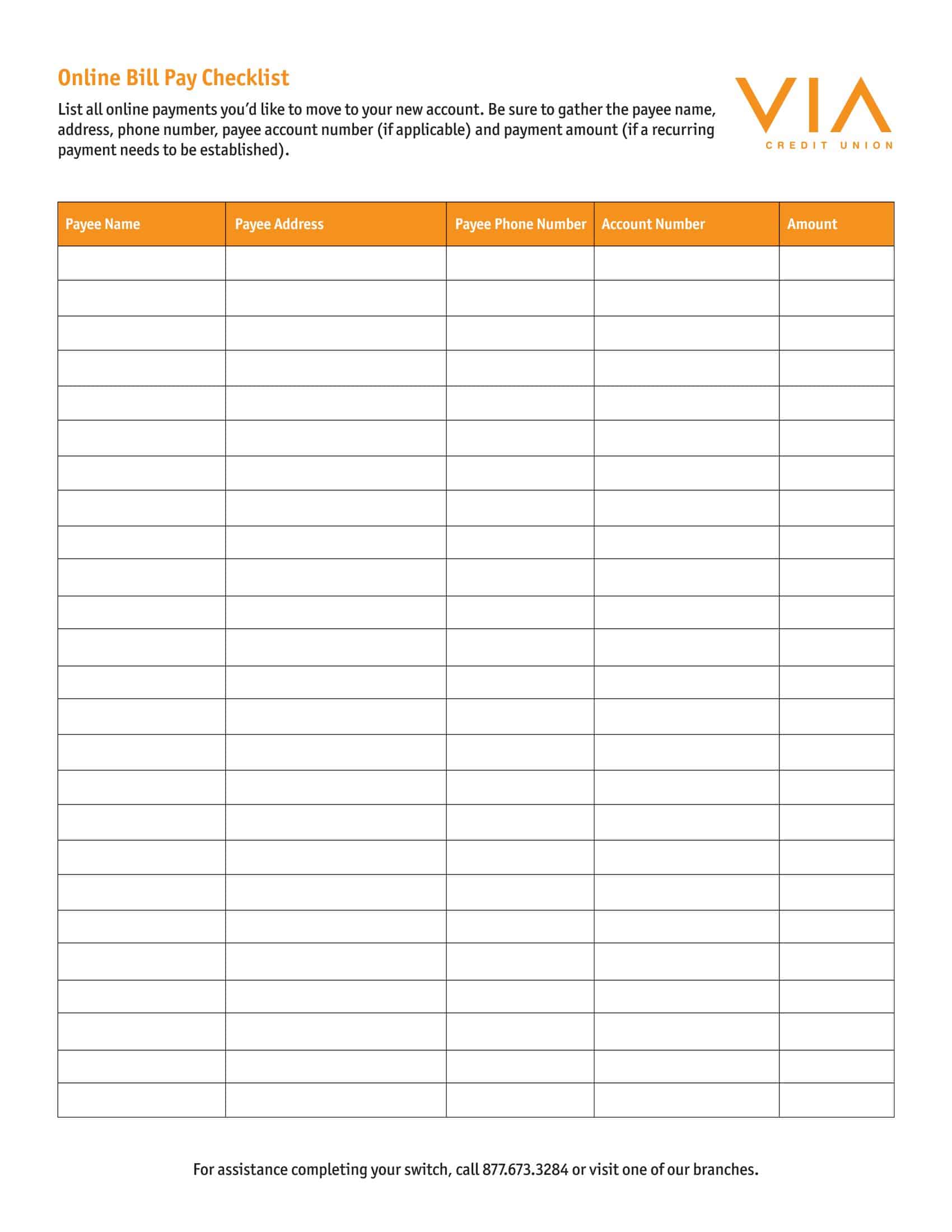 Editable Bill Pay Tracker in Word Editable Bill Pay Tracker in Word