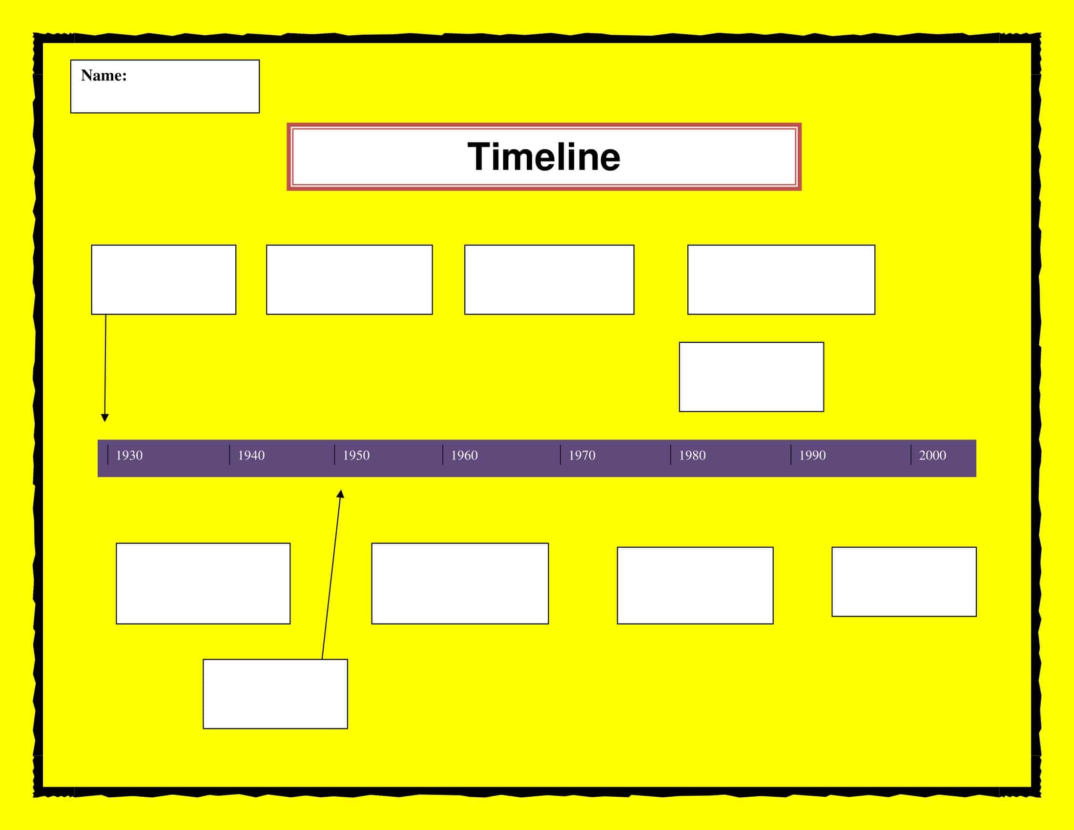 Free Printable Powerpoint Timeline Free Printable Powerpoint Timeline