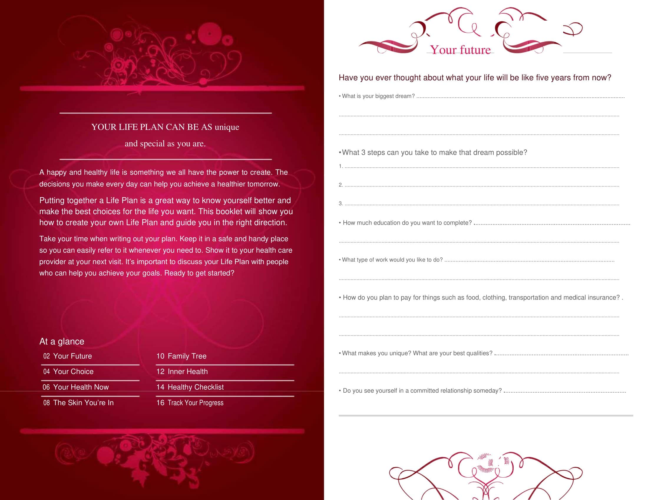 Free Download Life Plan Template Free Download Life Plan Template