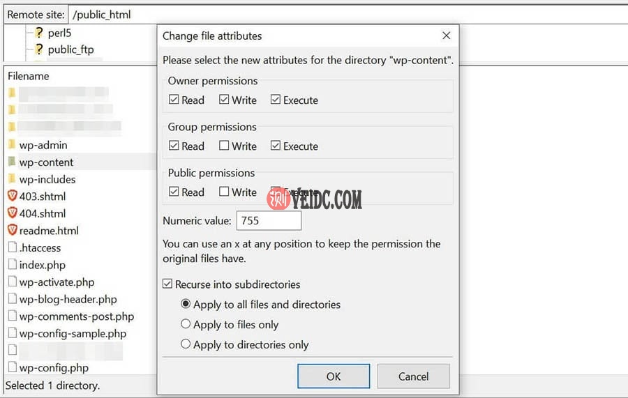 755文件目录权限 755文件目录权限