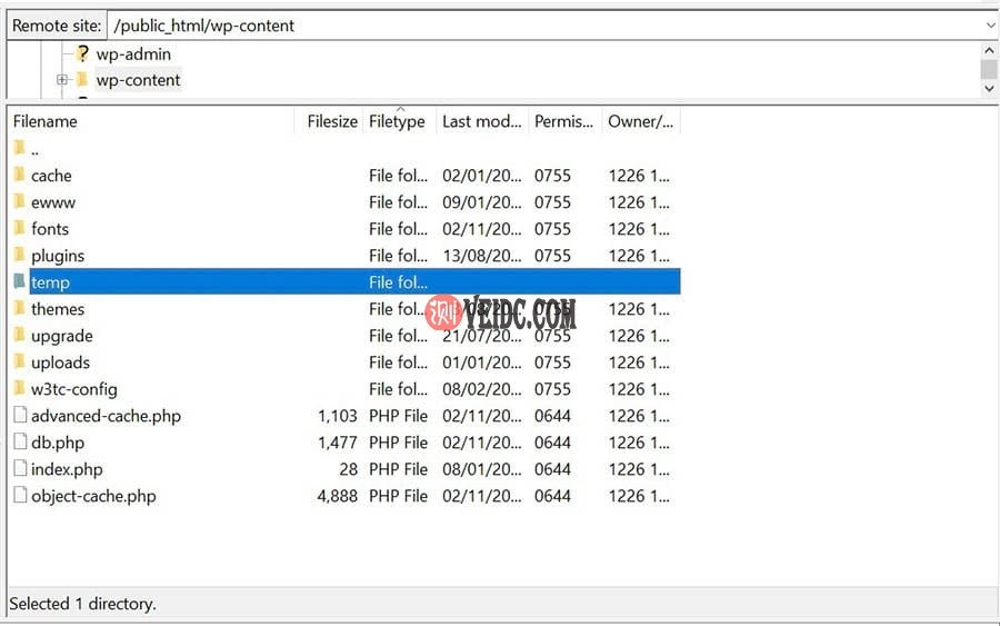 WordPress临时文件夹创建 WordPress临时文件夹创建