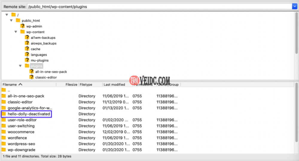 FileZilla中已停用的插件 FileZilla中已停用的插件