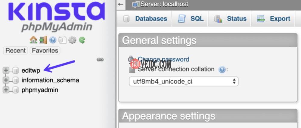 WordPress数据库-phpmyadmin WordPress数据库-phpmyadmin