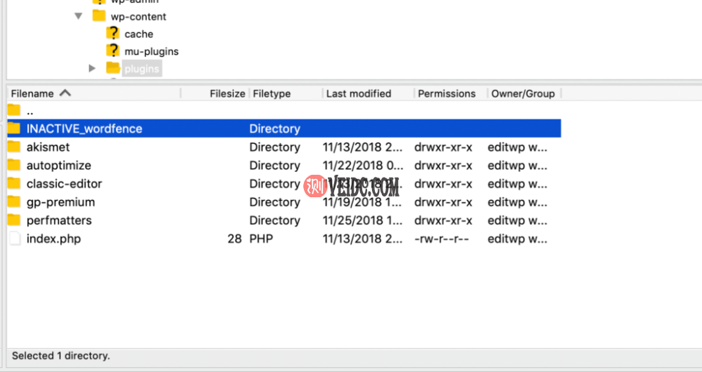 禁用WordPress插件 禁用WordPress插件