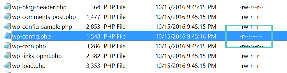 wp-config.php权限 wp-config.php权限