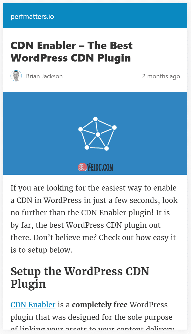 WordPress AMP预览 WordPress AMP预览