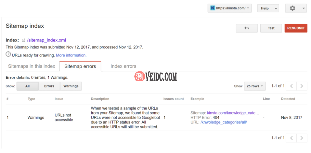 WordPress站点地图错误 WordPress站点地图错误