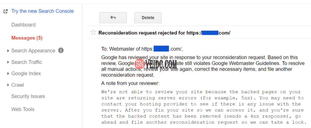 重审请求被拒绝 重审请求被拒绝