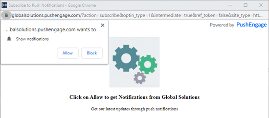 PushEngage计算机订阅外观 PushEngage计算机订阅外观