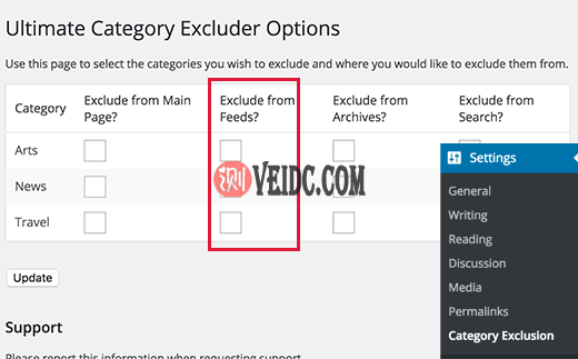 Ultimate Category Excluder Ultimate Category Excluder