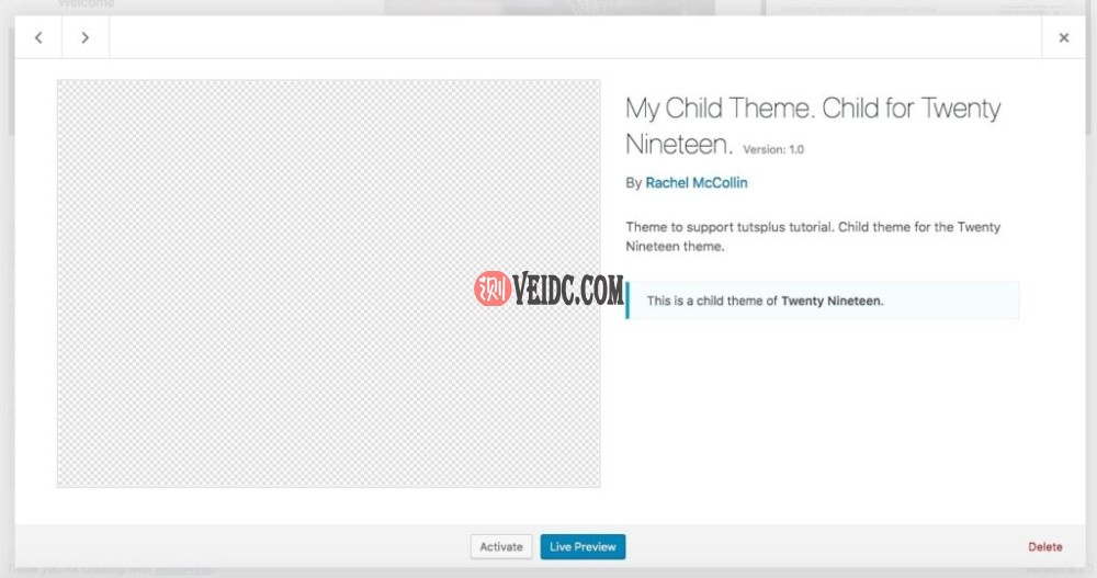 WordPress中没有截图的主题页面 WordPress中没有截图的主题页面