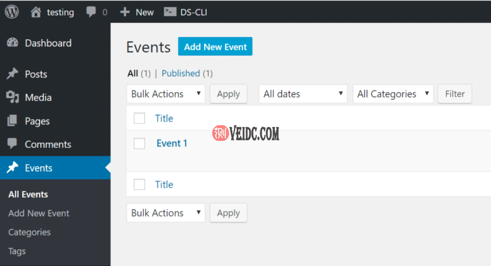 WordPress活动事件 WordPress活动事件