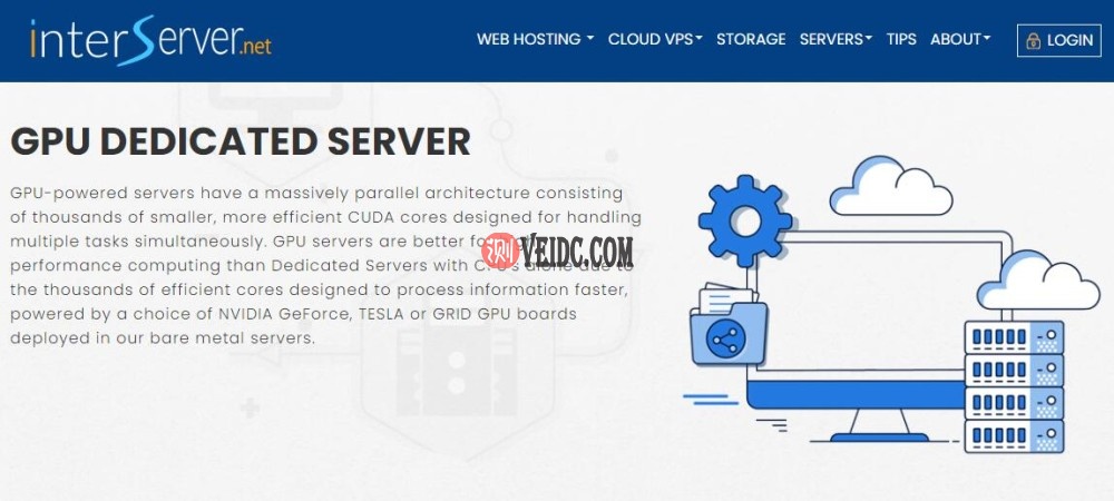国外GPU服务器推荐 - InterServer
