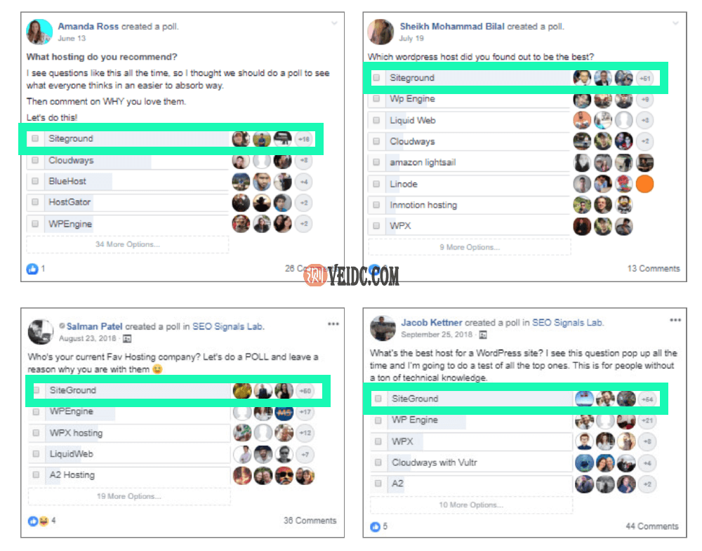 SiteGround 虚拟主机:国内外网友优良评价