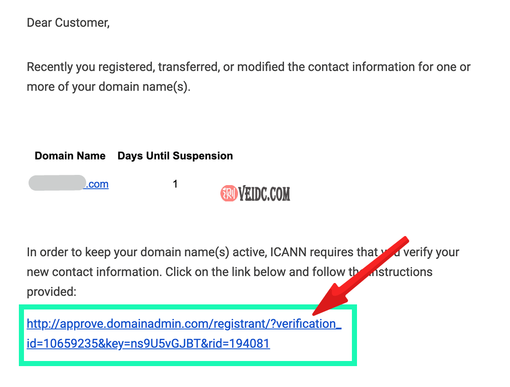 网站建设教程 :域名验证信件