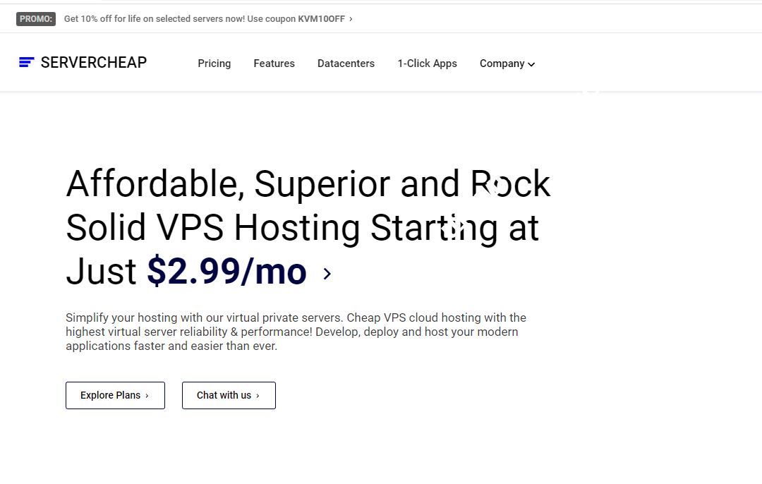 ServerCheap:达拉斯机房VPS,KVM-1核1GB/20G NVMe/1TB流量,$3/月起-SSHCE测评