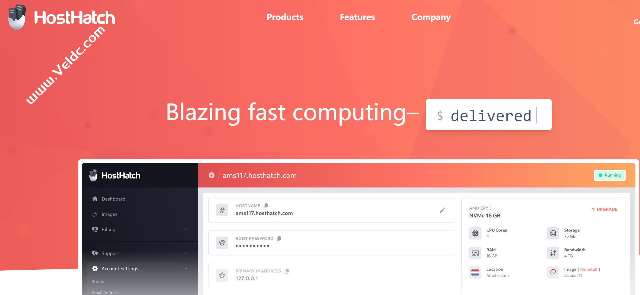 HostHatch:12周年庆,全部常规VPS七五折促销,香港/新加坡大硬盘存储VPS,1T存储年付$35起,最高10T存储-SSHCE测评