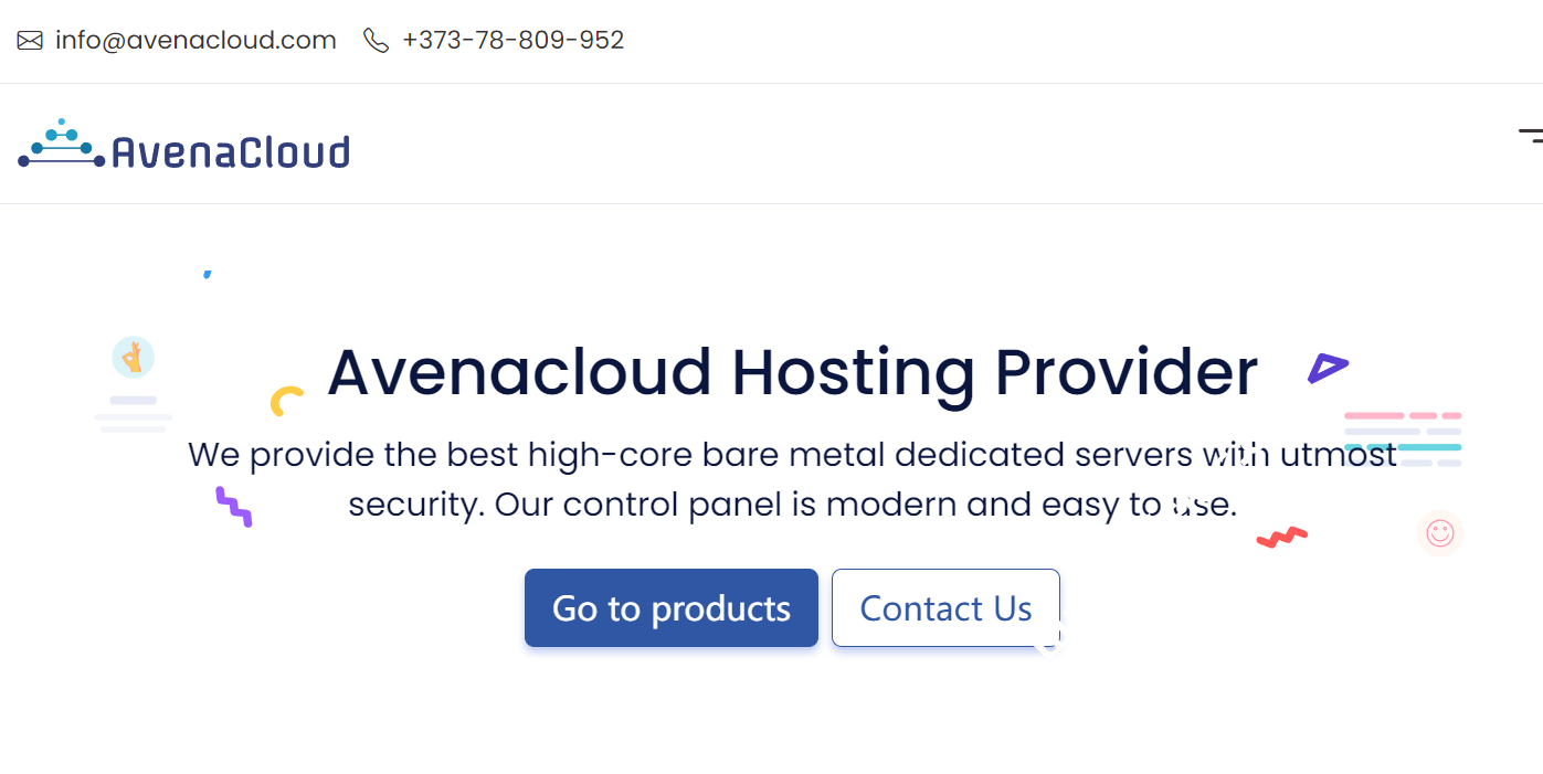 AvenaCloud:摩尔多瓦VPS,1核1GB内存10GB SSD,100Mbps不限流量,年付€11.50-SSHCE测评