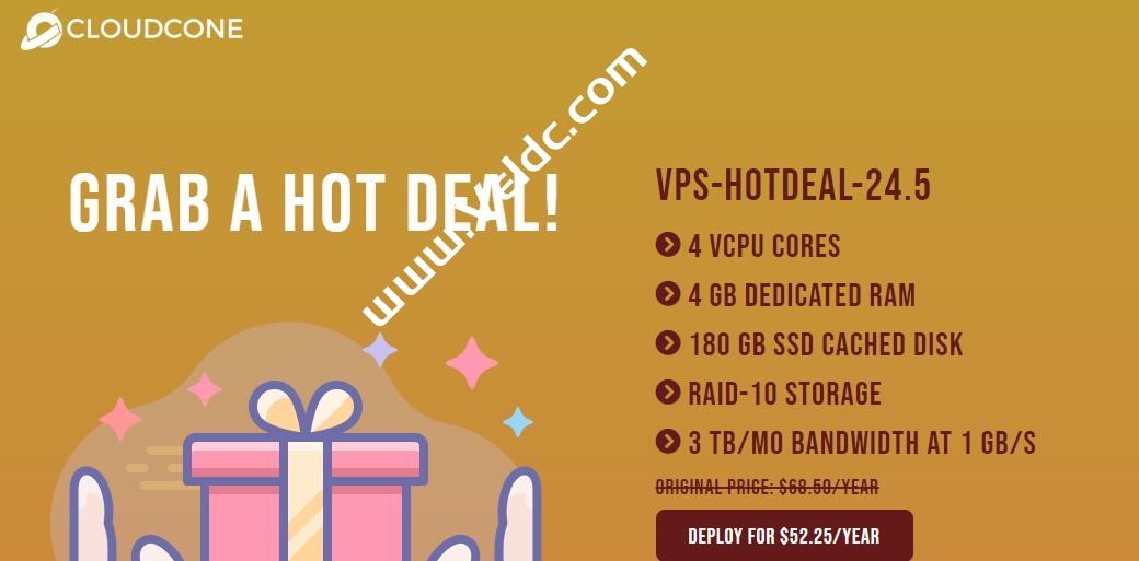 CloudCone:美国洛杉矶VPS月付1.8美元起,SC2云服务器月付1.65美元起,超便宜年付VPS $17起-SSHCE测评