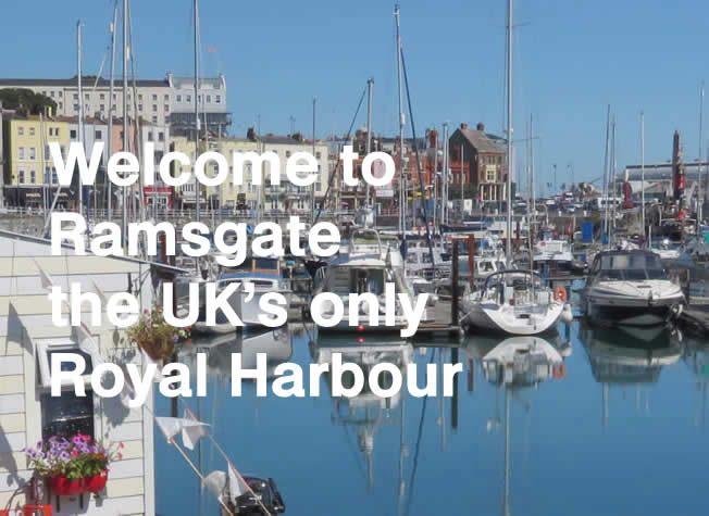 Welcome to Ramsgate the UK's only Royal Harbour