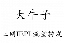 大牛子深港三网IEPL+IPLC:电信/联通/移动2Gbps专享,适用TK直播/跨境电商-VPS GO