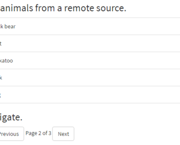 Vue.js 2 Paginator Component Vue.js 2 Paginator Component