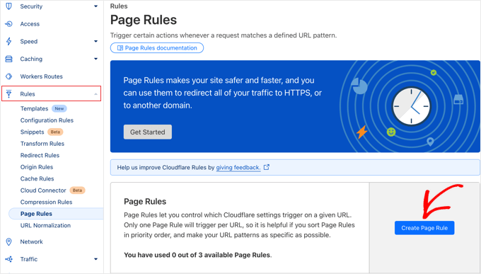 Cloudflare Page Rules Cloudflare Page Rules