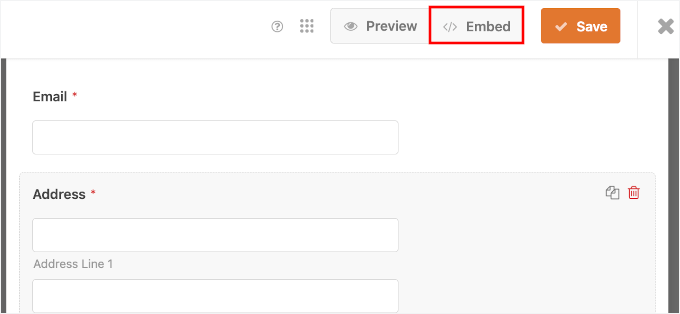 Embedding a WordPress form with address autocomplete Embedding a WordPress form with address autocomplete