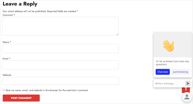 The LiveChat WordPress plugin The LiveChat WordPress plugin