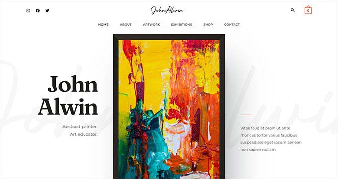 Astra WordPress Theme for Artists Astra WordPress Theme for Artists
