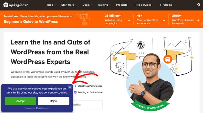 Cookies popup created with WPConsent Cookies popup created with WPConsent