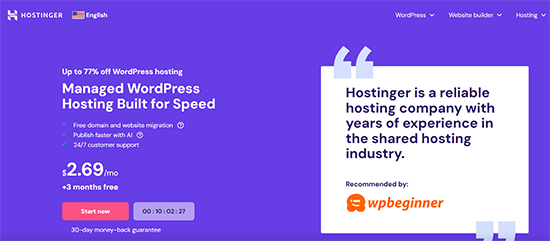 Hostinger website Hostinger website