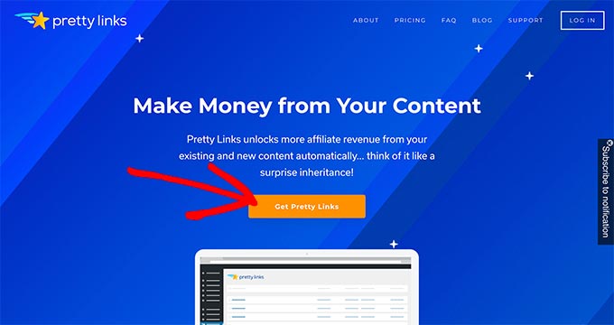 Pretty Links Pro Web Sitesi Pretty Links Pro Web Sitesi