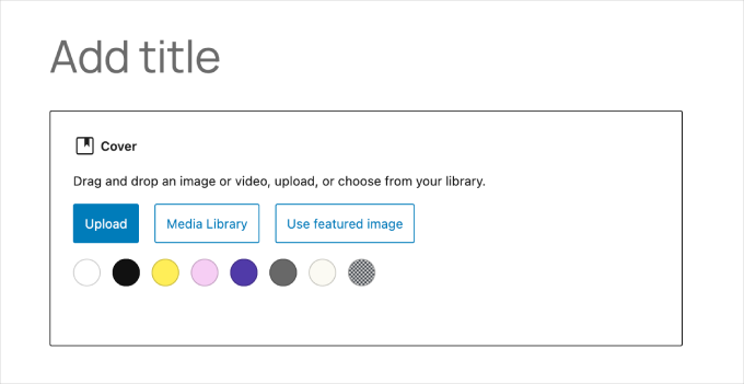 wordpress-block-editor-add-cover-image editor blocuri WordPress adaugă imagine copertă