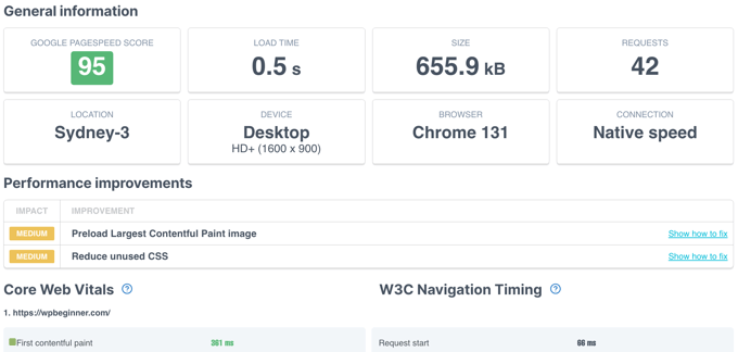 Uptrends Website Speed Test Results Uptrends Website Speed Test Results