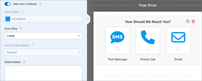 multiple choice icons in wpforms multiple choice icons in wpforms