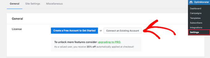 Connecting OptinMonster to your WordPress blog or website Connecting OptinMonster to your WordPress blog or website