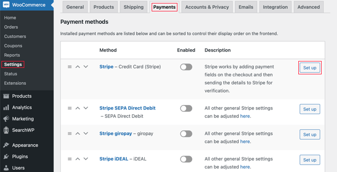 Set Up Stripe Credit Card in WooCommerce Set Up Stripe Credit Card in WooCommerce